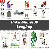 Kode Alam Buku Mimpi 2D Bergambar Berurutan